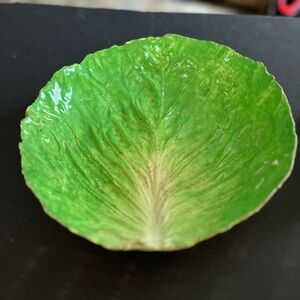 RARE Late 19th Century Napoli Cabbage Plate